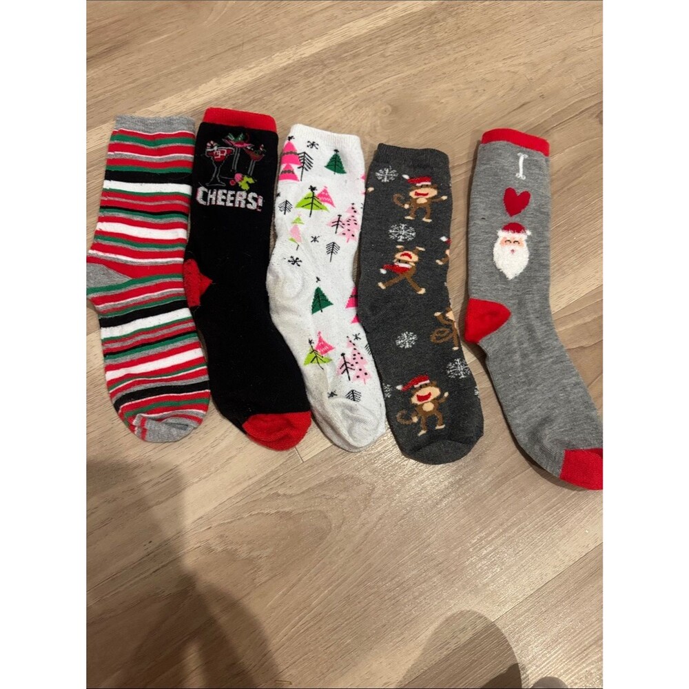 Holiday Crew Socks Pack for Women - Picture 2 of 2